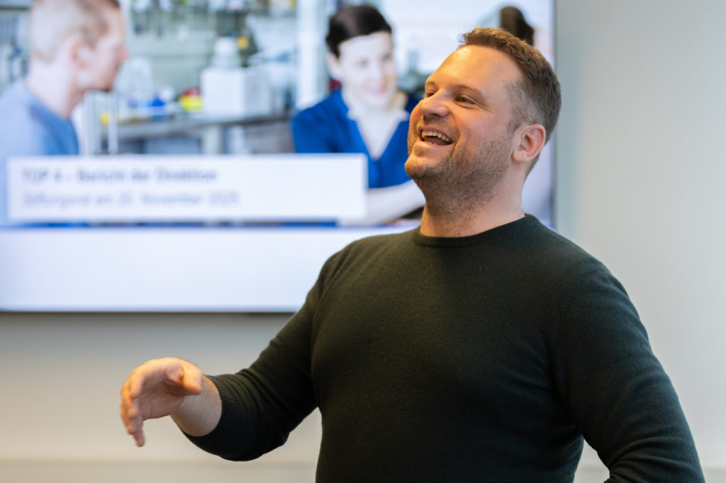 Fabian Gail, Referent der Direktion von ZB MED